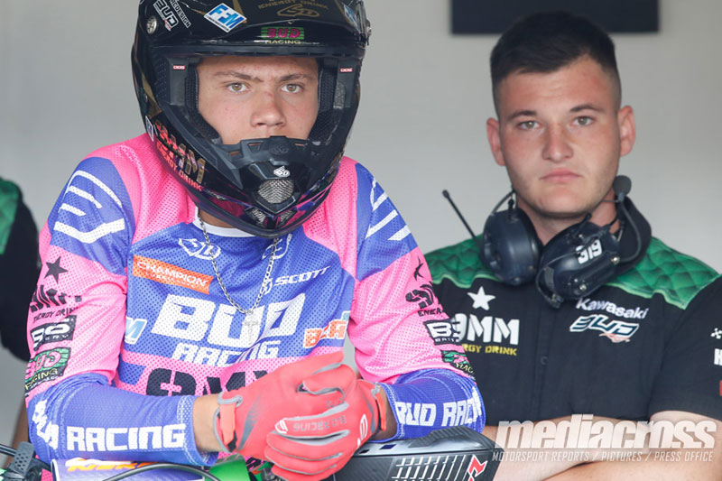 Quentin close to the podium in France - 9MM Energy Drink BUD Racing Kawasaki